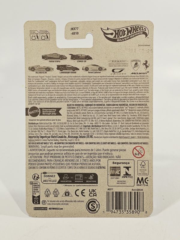 Czinger 21C - Exotics Silver series Hot Wheels 1:64