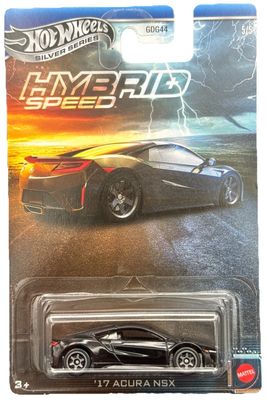 Acura NSX 2017 svart - Hot Wheels Hybrid Speed 1:64