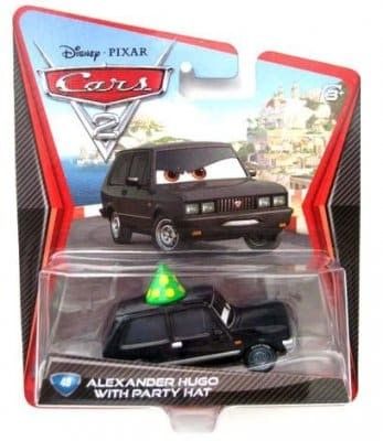 Alexander Hugo med party hatt - Cars 2