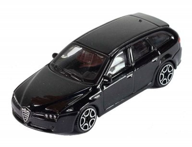 Alfa Romeo 159 svart - skala 1:43