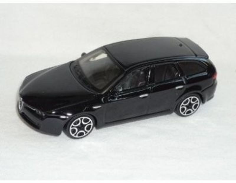 Alfa Romeo 159 wagon , svart - skala 1:43
