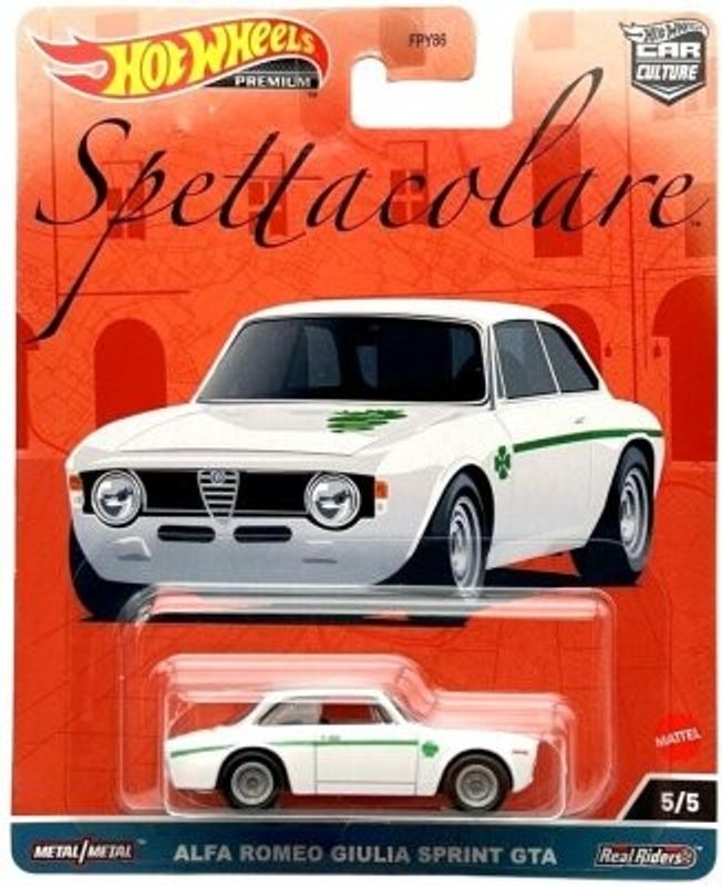 Alfa Romeo Giulia Sprinter GTA vit - Hot Wheels 1:64