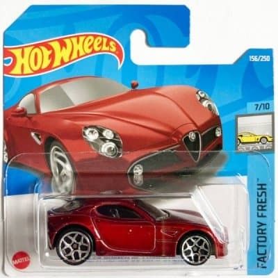 Alfa Romeo 8C Competizione röd - Hot Wheels 1:64