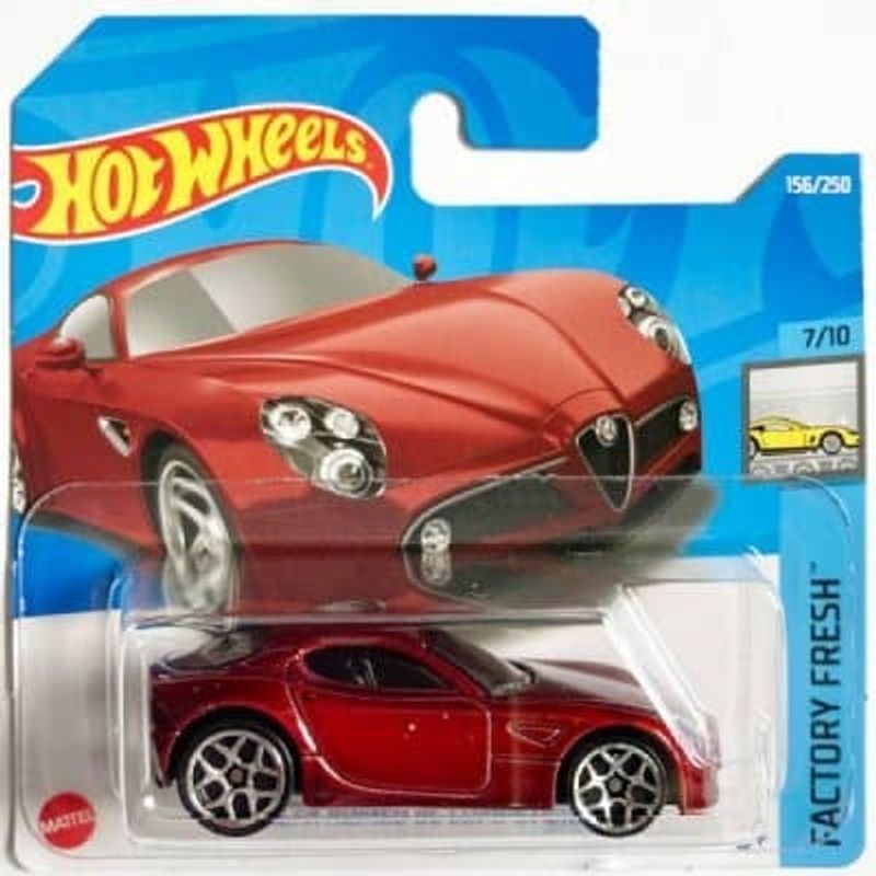 Alfa Romeo 8C Competizione röd - Hot Wheels 1:64