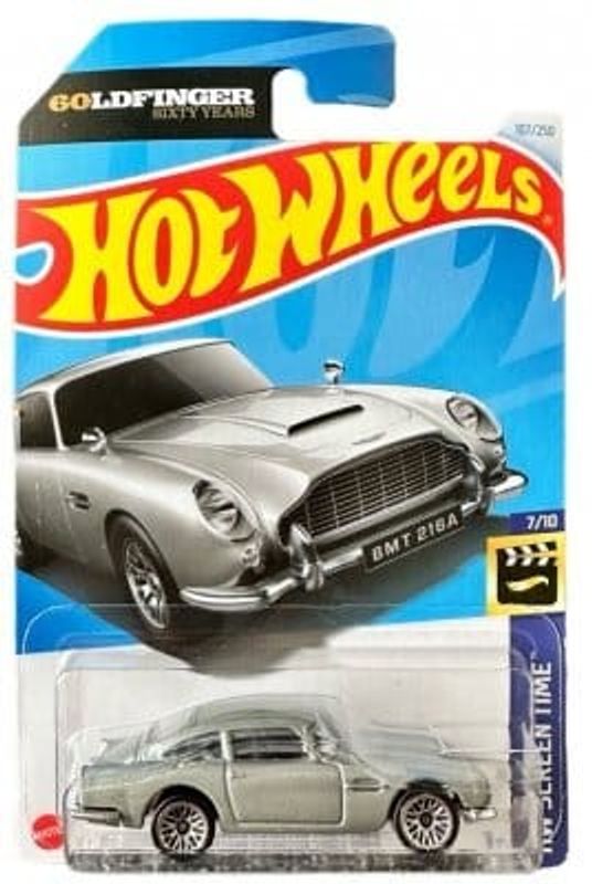Aston Martin DB5 1963 Goldfinger - Hot Wheels 1:64