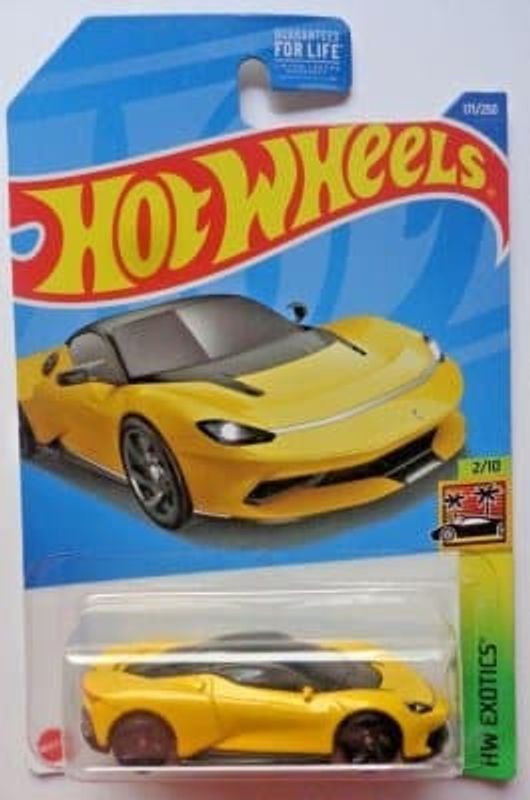 Automobili Pininfarina Battista gelb - Hot Wheels 1:64