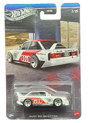 Audi Quattro 1990 - Hot Wheels Audi silver series 1:64