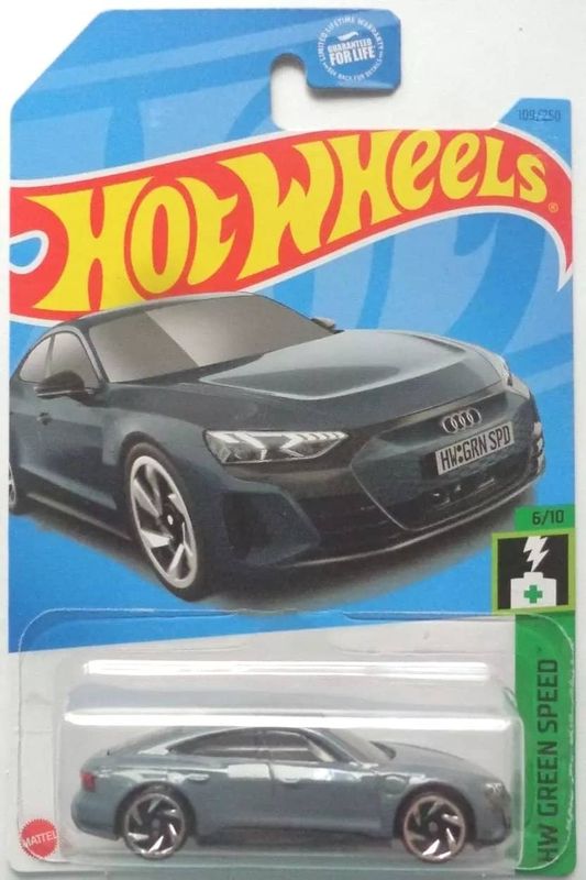 Audi RS E-Tron GT grå/blå - Hot Wheels 1:64