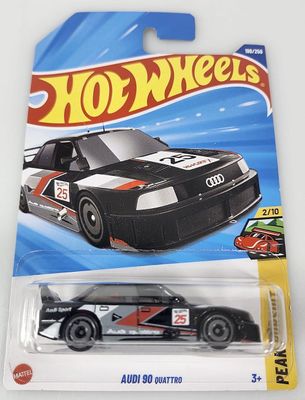 Audi Quattro 1990 svart - Hot Wheels 1:64