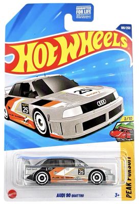 Audi Quattro 1990 silver - Hot Wheels 1:64