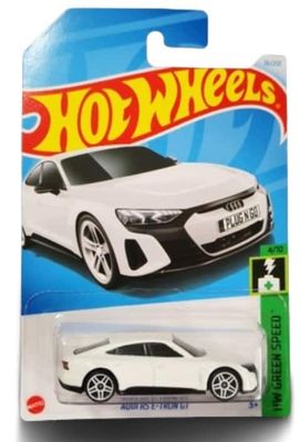 Audi RS E-Tron GT vit - Hot Wheels 1:64