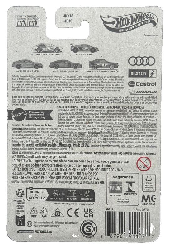Audi RS E-tron GT - Hot Wheels Audi silver series 1:64