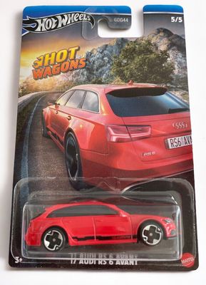 Audi RS6 Avant 2017 , Hot Wagons - Hot Wheels 1:64