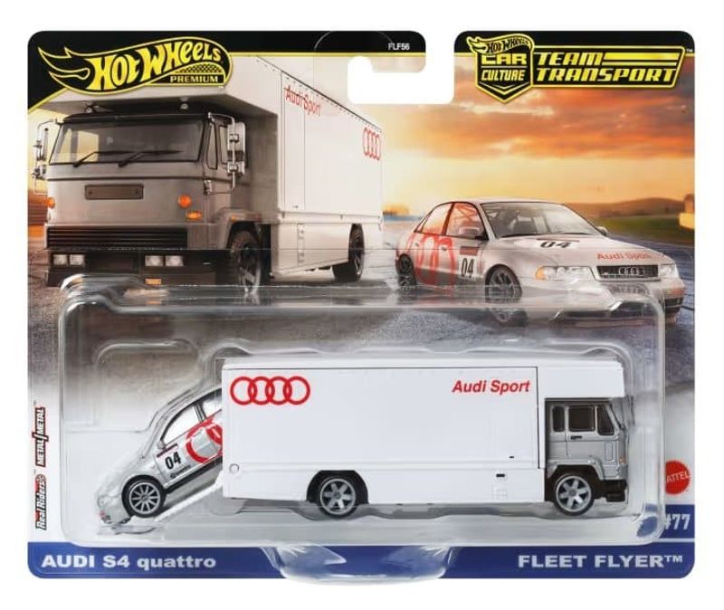 Audi S4 Quattro, Fleet Flyer - Hot Wheels 1:64