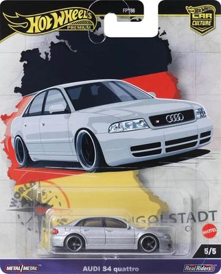 Audi S4 Quattro silver - Hot Wheels Car Culture 1:64