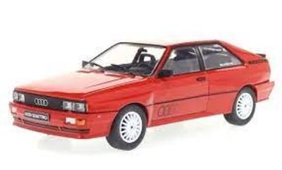 Audi Quattro 1989 röd - skala 1:24