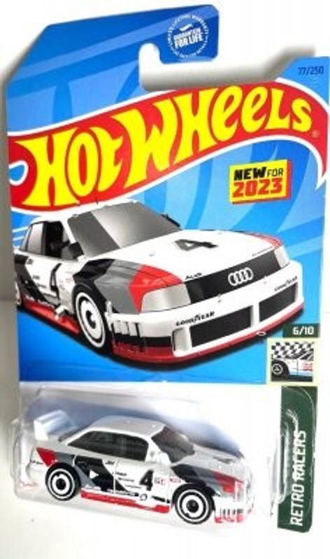 Audi Quattro 1990 vit - Hot Wheels 1:64