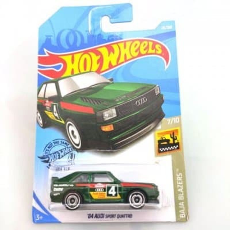 Audi Quattro Sport 1984 grön - Hot Wheels 1:64