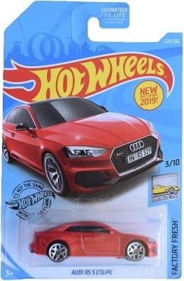 Audi RS 5 Coupe röd - Hot Wheels 1:64