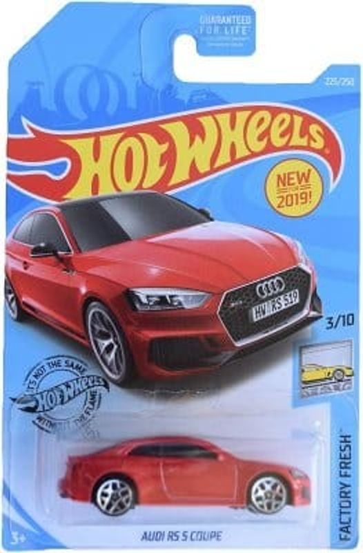 Audi RS 5 Coupe röd - Hot Wheels 1:64