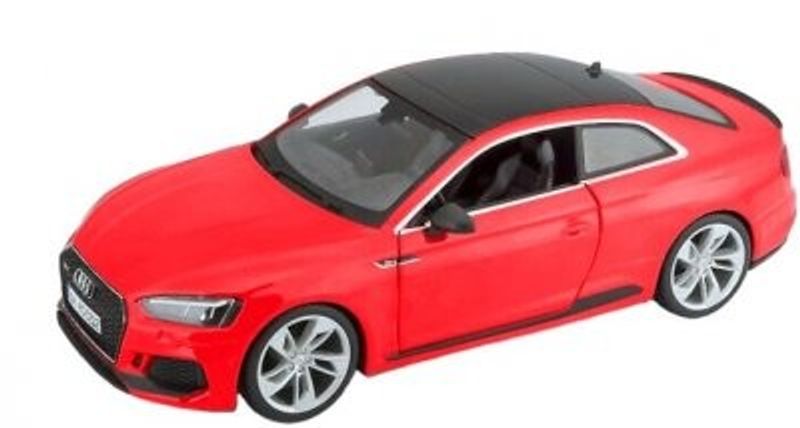 Audi RS 5 röd 2019 - skala 1:24