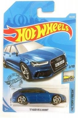Audi RS 6 Avant 2017 - Hot Wheels 1:64