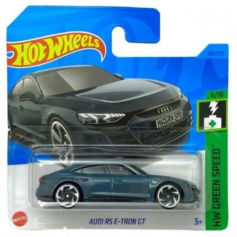 Audi RS E-Tron GT grå/blå - Hot Wheels 1:64