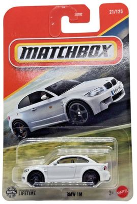 BMW 1M vit - Matchbox 1:64