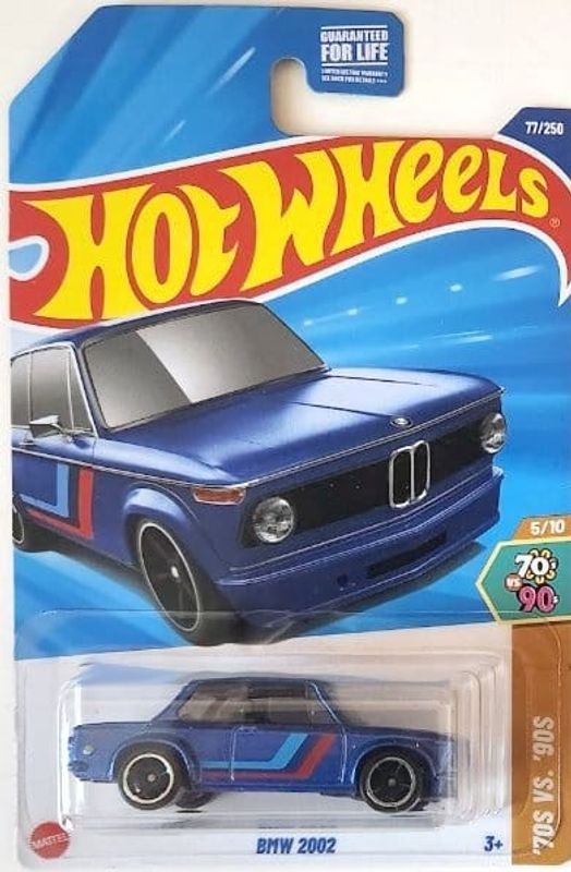 BMW 2002 blå - Hot Wheels 1:64
