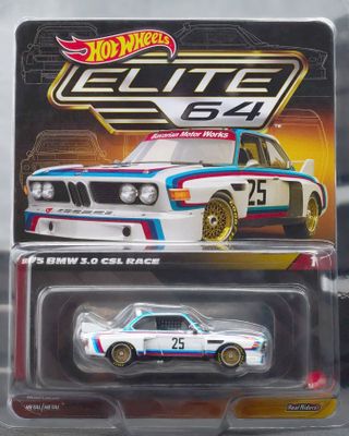 BMW 3.0 racecar 1975 - Hot Wheels Elite 1:64