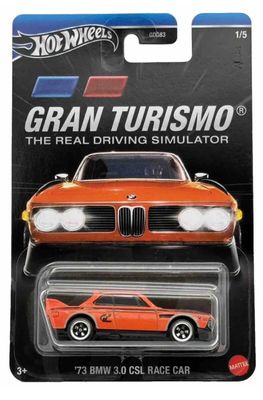 BMW 3.0 CSL 1973 racecar orange - Hot Wheels 1:64