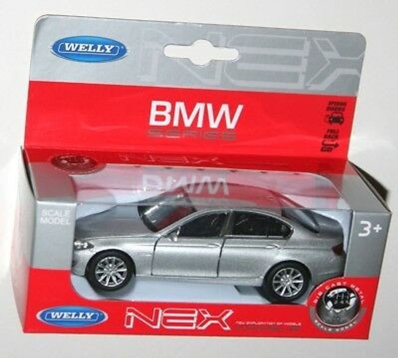 BMW 335i silver - skala 1:34-39