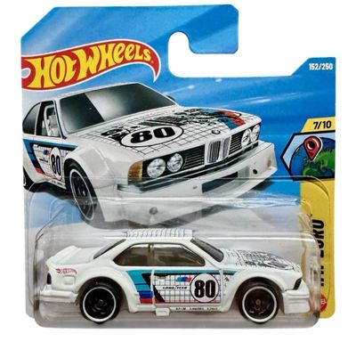 BMW 635 CSI vit - Hot Wheels 1:64 (short card)