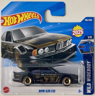 BMW 635 CSI - Hot Wheels 1:64 (short card)