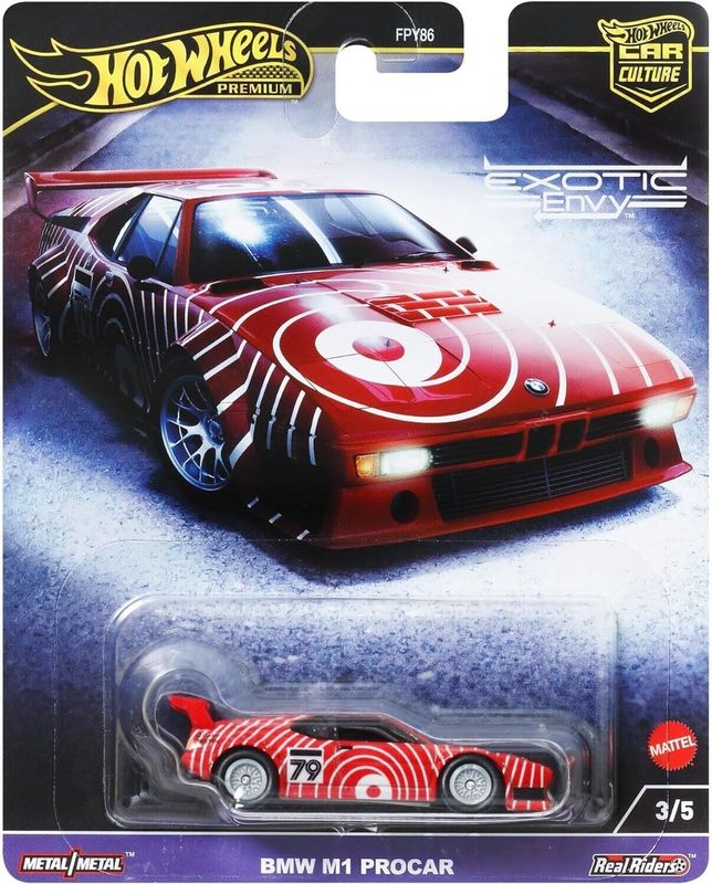BMW M1 Procar - Hot Wheels Car Culture 1:64