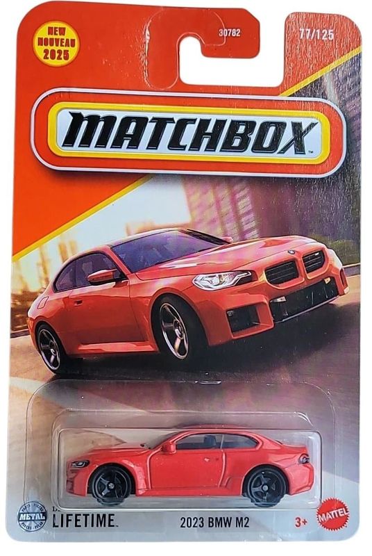 BMW M2 2023 röd - Matchbox 1:64