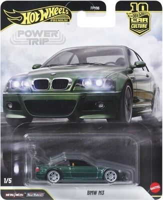 BMW M3 grön - Hot Wheels Power Trip 1:64
