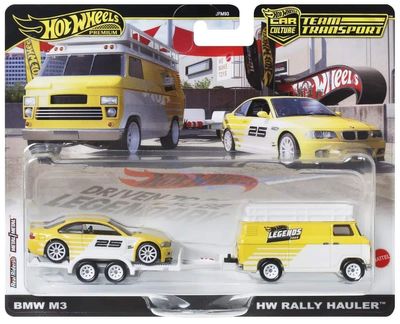 BMW M3, HW Rally hauler - Hot Wheels 1:64