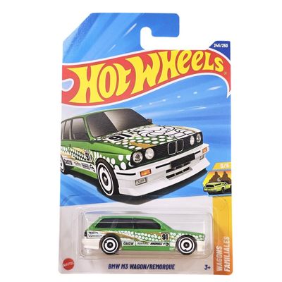 BMW M3 Wagon grön/vit - Hot Wheels 1:64