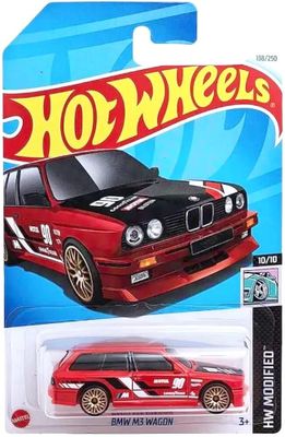 BMW M3 Wagon röd - Hot Wheels 1:64