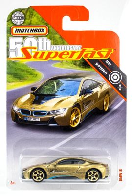 BMW i8 guld - Matchbox Superfast 1:64