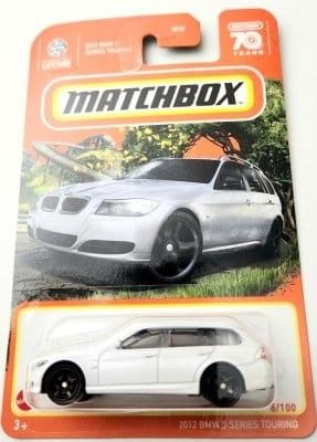 BMW 3 series touring 2012 vit - Matchbox 1:64