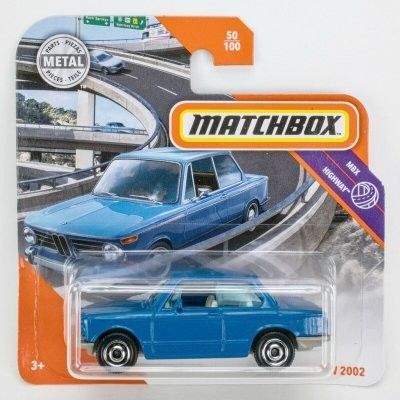 BMW 2002 blå 1969 - Matchbox 1:64