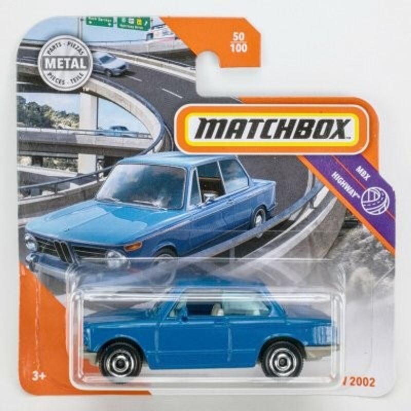 BMW 2002 blå 1969 - Matchbox 1:64