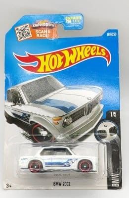 BMW 2002 vit - Hot Wheels 1:64