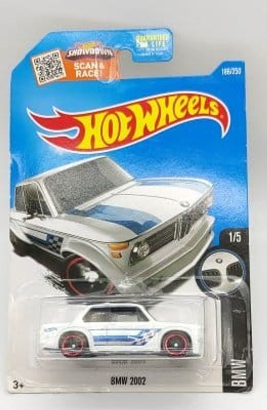 BMW 2002 vit - Hot Wheels 1:64