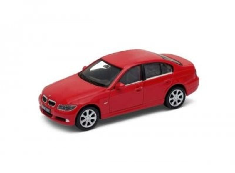 BMW 330i röd - skala 1:34-39
