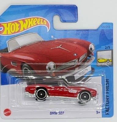 BMW 507 röd - Hot Wheels 1:64