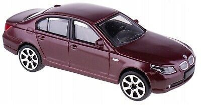 BMW 545 mörk röd - skala 1:43
