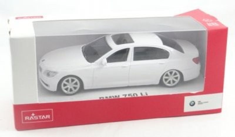 BMW 750 Li - vit - skala 1:43